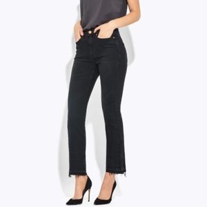 AYR Rocker High Rise Frayed Hem Jean